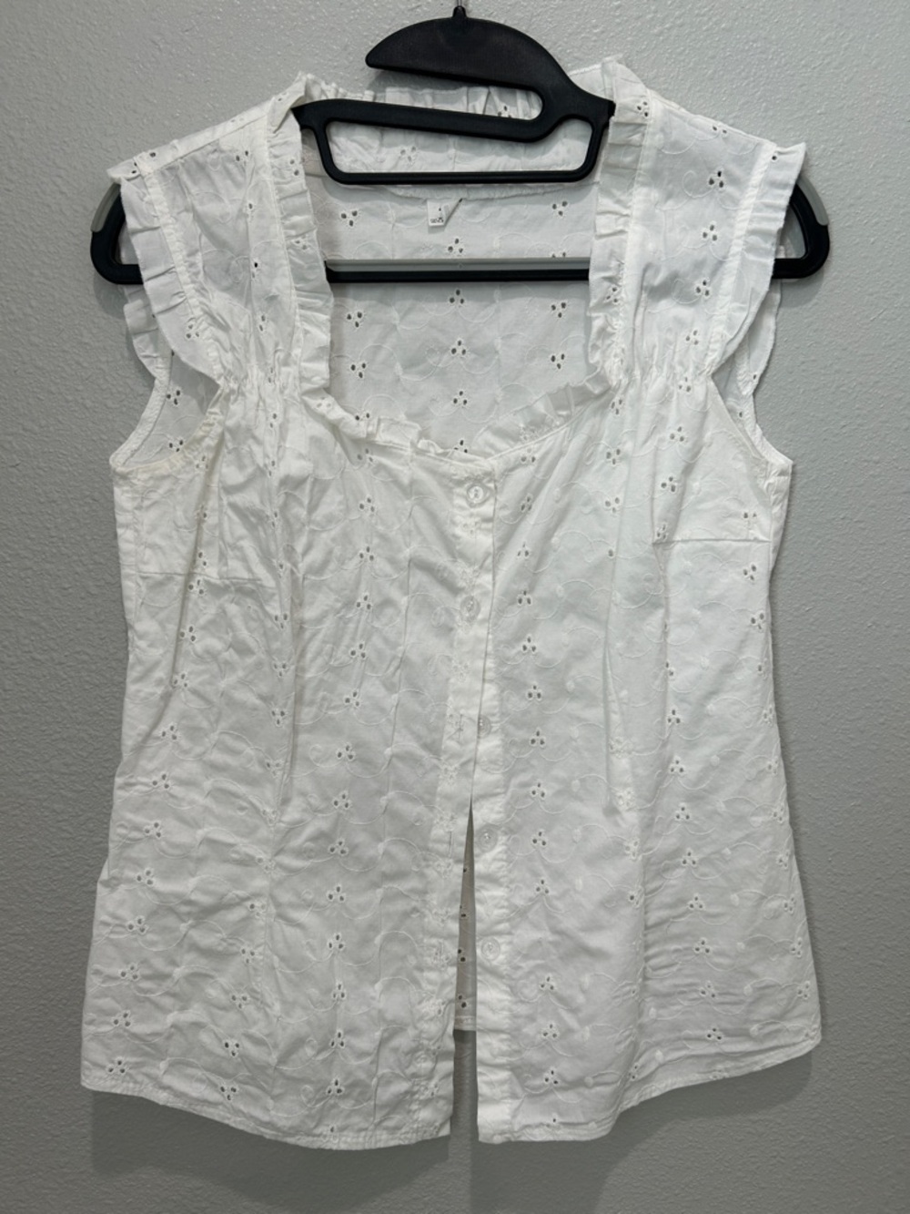 Vintage White Blouse